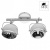 Спот Arte Lamp Orbiter A4509PL-2WH