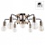 Потолочная люстра Arte Lamp Gelo A6001PL-7BK Потолочная люстра Arte Lamp Gelo A6001PL-7BK