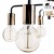 Потолочная люстра Arte Lamp Gelo A6001PL-7BK Потолочная люстра Arte Lamp Gelo A6001PL-7BK