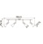 Спот Arte Lamp Vento A9231PL-4AB