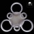 Потолочная люстра Arte Lamp Nastro A9228PL-6WH