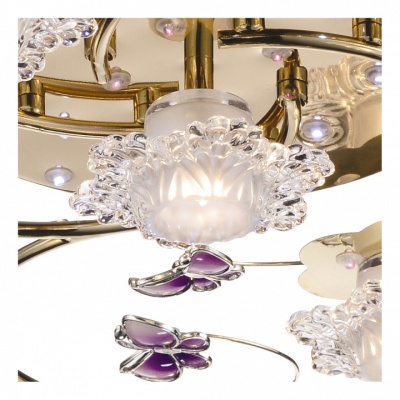 Потолочная люстра Arte Lamp Petali A3109PL-9GO