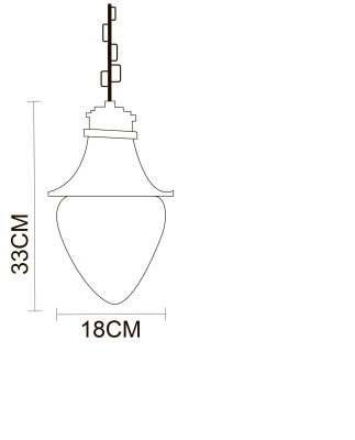 Подвесной светильник Arte Lamp Vienna A1317SO-1BN