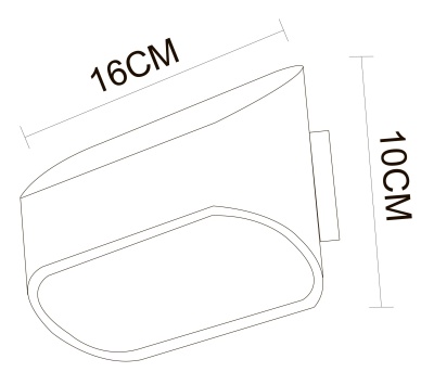 Накладной светильник Arte Lamp Maniglia A1428AP-1WH