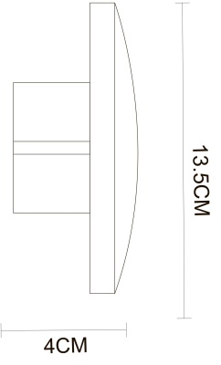 Накладной светильник Arte Lamp Nimbo A1506AP-1WH