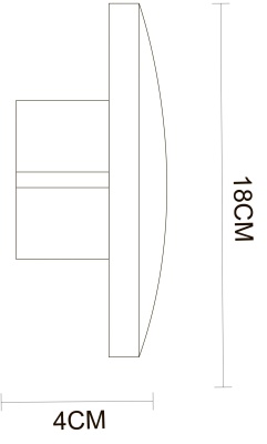 Накладной светильник Arte Lamp Nimbo A1510AP-1WH