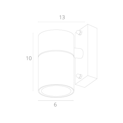 Светильник на штанге Arte Lamp Mistero A3302AL-1WH