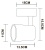 Светильник на штанге Arte Lamp Track Lights A1830PL-1WH