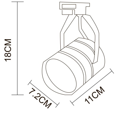 Светильник на штанге Arte Lamp Track Lights A2707PL-1WH
