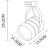 Светильник на штанге Arte Lamp Track Lights A2718PL-1BK