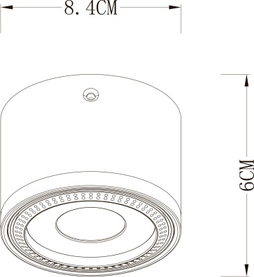 Накладной светильник Arte Lamp Studio A4105PL-1WH