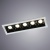 Встраиваемый светильник Arte Lamp Grill A3153PL-5BK Встраиваемый светильник Arte Lamp Grill A3153PL-5BK