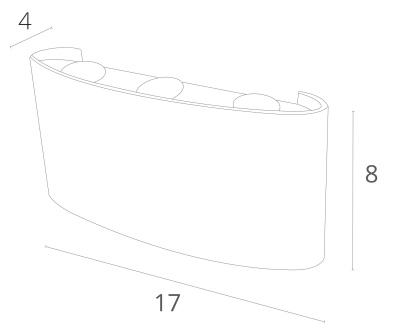 Накладной светильник Arte Lamp Bosto A3722AL-2BK