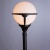 Наземный высокий светильник Arte Lamp Monaco A1496PA-1BK Наземный высокий светильник Arte Lamp Monaco A1496PA-1BK