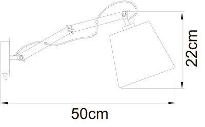 Бра Arte Lamp Pinocchio A5700AP-1WH
