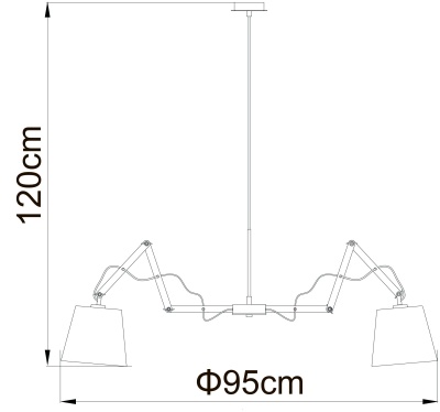 Подвесная люстра Arte Lamp Pinocchio A5700LM-8WH