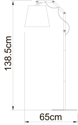 Торшер Arte Lamp Pinocchio A5700PN-1WH