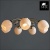 Потолочная люстра Arte Lamp Millo A9549PL-7GO