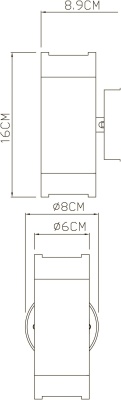 Светильник на штанге Arte Lamp Atlas A3503AL-2WH