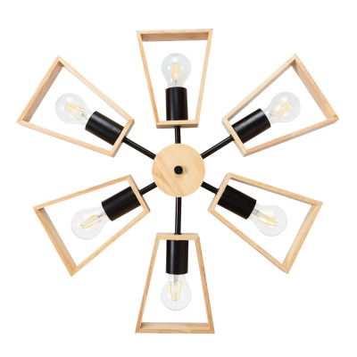 Люстра на штанге Arte Lamp Brussels A8030PL-6BK