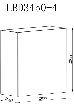 Накладной светильник Arte Lamp Algol A1445AL-1BK