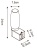 Светильник на штанге Arte Lamp Aqua-Bastone A1209AP-1CC Светильник на штанге Arte Lamp Aqua-Bastone A1209AP-1CC