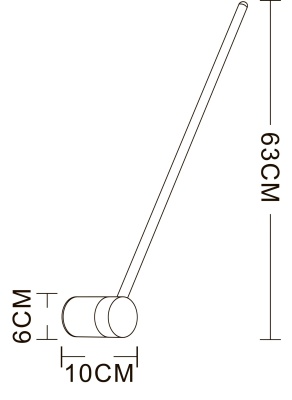 Спот Arte Lamp Polis A2027AP-1BK