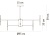Люстра на штанге Arte Lamp Ramona A7410PL-40PB