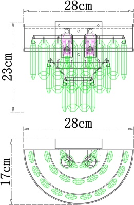 Накладной светильник Arte Lamp Annabelle A1008AP-2GO
