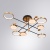 Люстра на штанге Arte Lamp Holly A1364PL-8PB