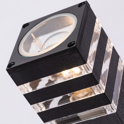 Наземный высокий светильник Arte Lamp Hadar A4421PA-1BK