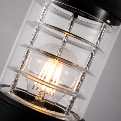 Наземный низкий светильник Arte Lamp Coppia A5217FN-1BK