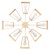 Люстра на штанге Arte Lamp Brussels A8030PL-8WH Люстра на штанге Arte Lamp Brussels A8030PL-8WH