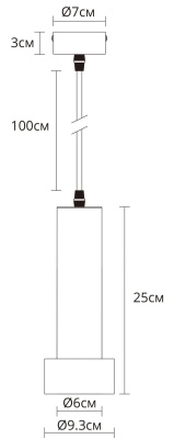 Подвесной светильник Arte Lamp Ran A3147SP-1PB