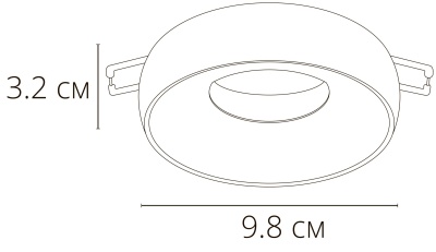 Встраиваемый светильник Arte Lamp Heze A6665PL-1BK