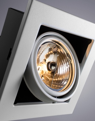 Встраиваемый светильник Arte Lamp Cardani Medio A5930PL-1WH