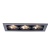 Встраиваемый светильник Arte Lamp Cardani Medio A5930PL-3BK