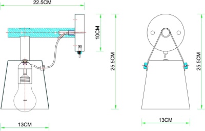 Бра Arte Lamp Thomas A7032AP-1BK