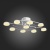 Потолочная люстра ST-Luce Rugiada SL921.502.09 Потолочная люстра ST-Luce Rugiada SL921.502.09