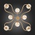 Подвесная люстра ST-Luce Legatezza SL1502.203.08 Подвесная люстра ST-Luce Legatezza SL1502.203.08