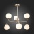 Люстра на штанге ST-Luce Redjino SLE106203-06 Люстра на штанге ST-Luce Redjino SLE106203-06