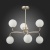 Люстра на штанге ST-Luce Redjino SLE106203-06 Люстра на штанге ST-Luce Redjino SLE106203-06