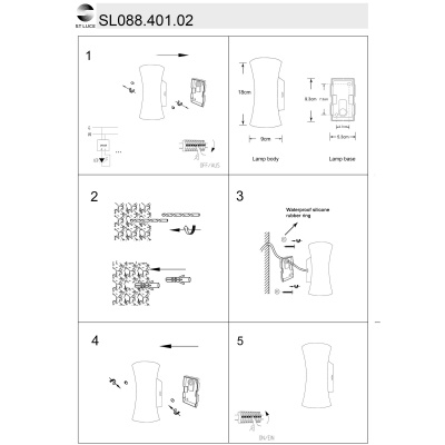 Накладной светильник ST-Luce Deale SL088.401.02