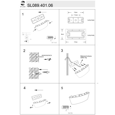 Накладной светильник ST-Luce Bisello SL089.401.06