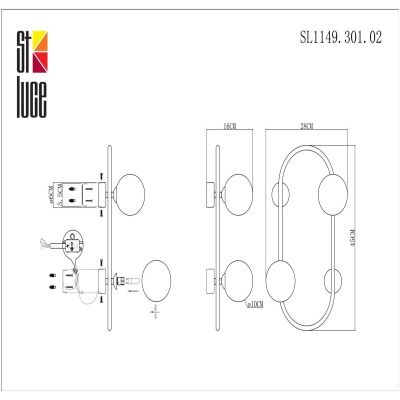 Бра ST-Luce Vera SL1149.301.02