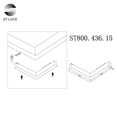 Встраиваемый светильник ST-Luce Standi ST800.436.15