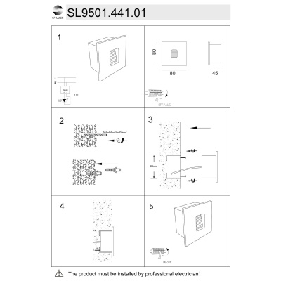 Встраиваемый светильник ST-Luce Visano SL9501.441.01