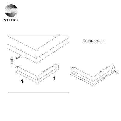 Встраиваемый светильник ST-Luce Standi ST800.536.15