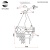 Подвесная люстра ST-Luce Caserta SL1232.103.06 Подвесная люстра ST-Luce Caserta SL1232.103.06