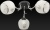 Потолочная люстра TopLight Krystal TL7400X-03BC Потолочная люстра TopLight Krystal TL7400X-03BC